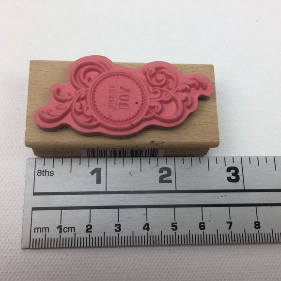 Thank You Rubber Stamp Craft Cardmaking Set 3 Scrapbooking Calligraphy - Picture 11 of 12